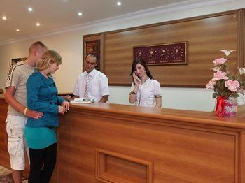 Angel Beach Hotel Tosmur Esterno foto